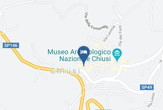 Siena - Albergo La Sfinge Maps
