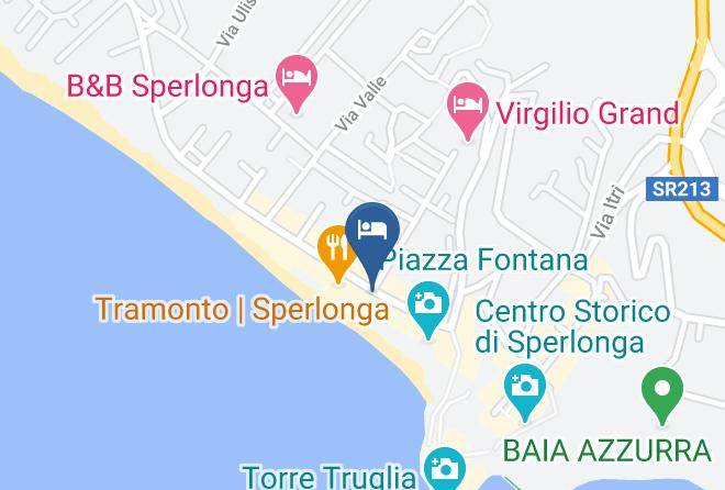 Latina - Albergo La Sirenella Maps