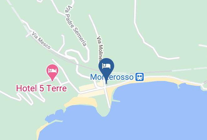 La Spezia - Albergo La Spiaggia Maps