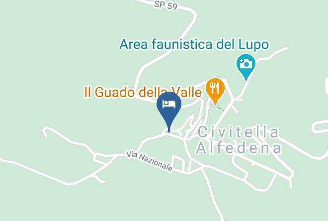 Albergo La Torre Antico Borgo Map