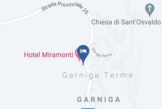 Trento - Albergo Laghetto Maps