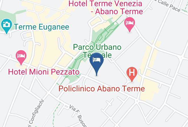 Padua - Albergo Lanterna Maps