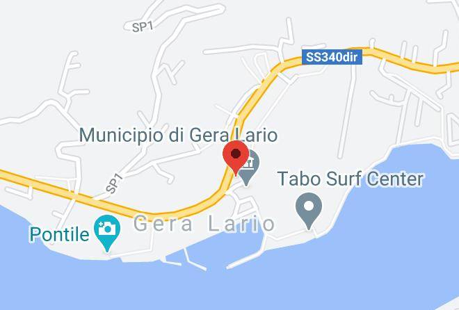 Como - Albergo Lario Hotel Restaurant Pizzeria Maps
