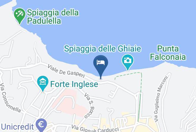 Leghorn - Albergo Le Ghiaie Maps