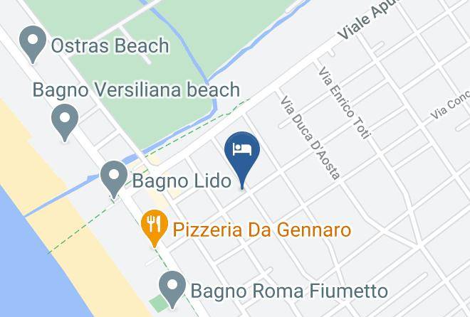Lucca - Albergo Le Giraffe Maps