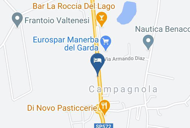 Brescia - Albergo Le Piante Maps