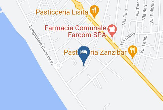 Caserta - Albergo Le Rose Rosse Maps
