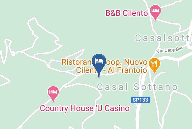Salerno - Albergo Le Tre Querce Maps
