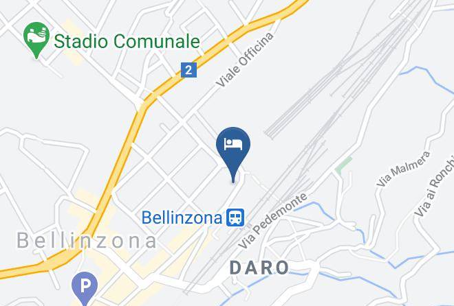 Bellinzona - Albergo Leon D'or Maps