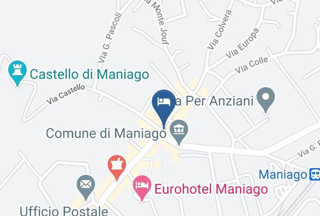 Pordenone - Albergo Leon D'oro Maps