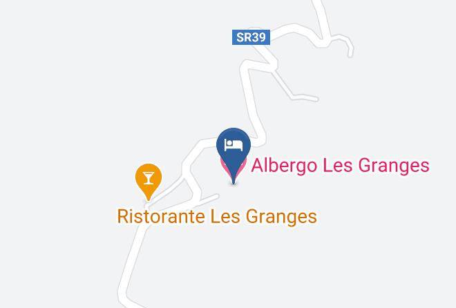Albergo Les Granges Map