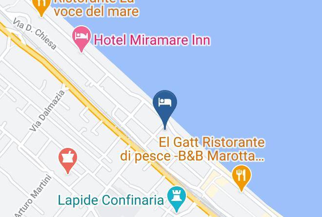 Pesaro And Urbino - Albergo Lilly Maps