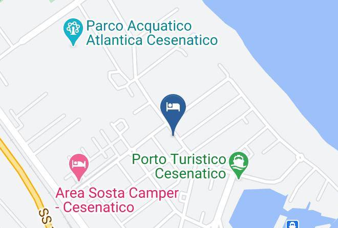 Forli - Albergo Liviana Maps