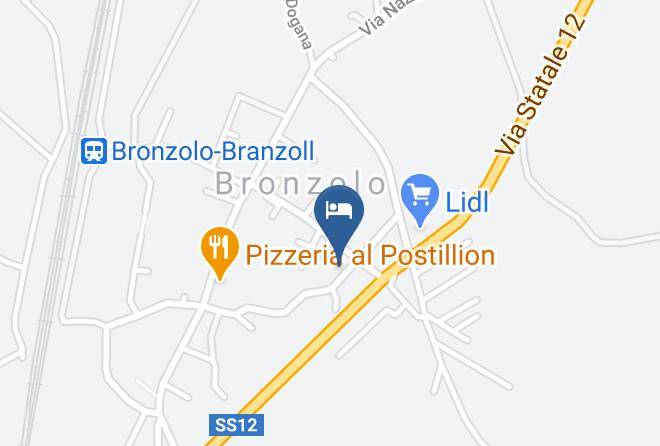 Bolzano - Albergo Locanda Al Drago Maps