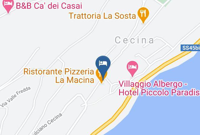Brescia - Albergo Locanda Cavallino Maps