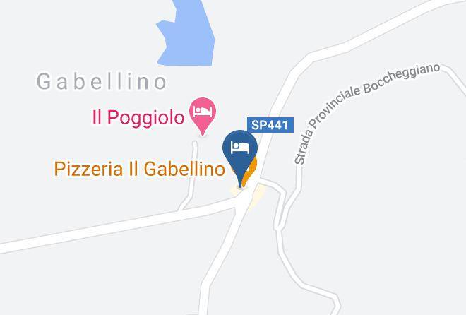 Grosseto - Albergo Locanda Del Gabellino Maps