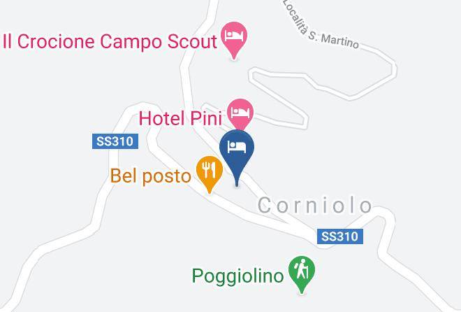 Forli - Albergo Locanda Pizzeria Da Gigino Maps