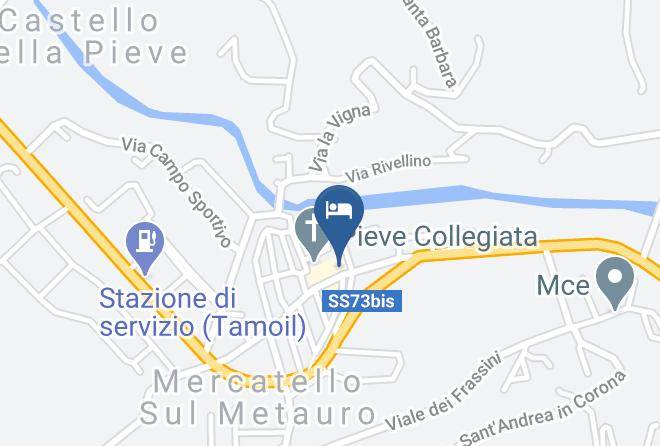 Pesaro And Urbino - Albergo Locanda Sacchi Maps