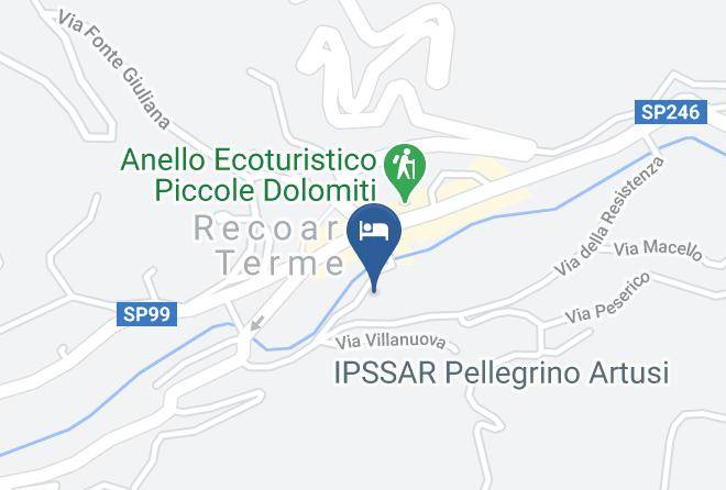 Vicenza - Albergo Locanda Seggiovia Maps
