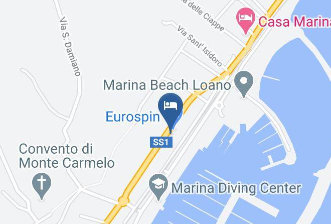 Savona - Albergo Londra Maps