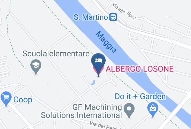 Locarno - Albergo Losone Maps