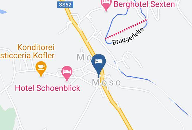 Bolzano - Albergo Lowen Wirt Maps