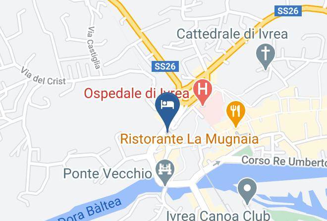 Turin - Albergo Luca Maps