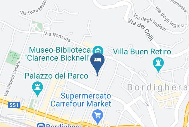 Imperia - Albergo Lucciola Maps