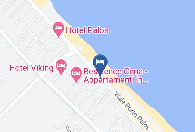 Rimini - Albergo Lucy Maps