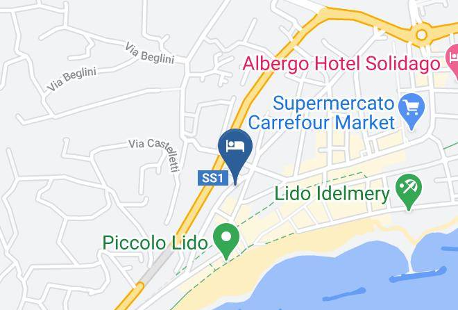 Imperia - Albergo Luisella Di Bianchini Luisa Maps