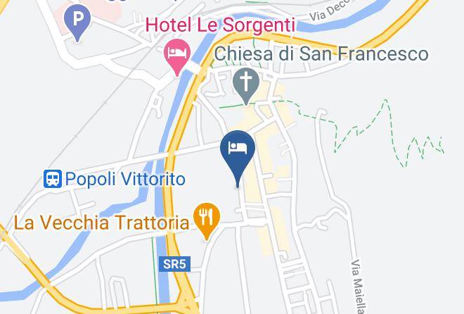 Pescara - Albergo Ma Re Maps
