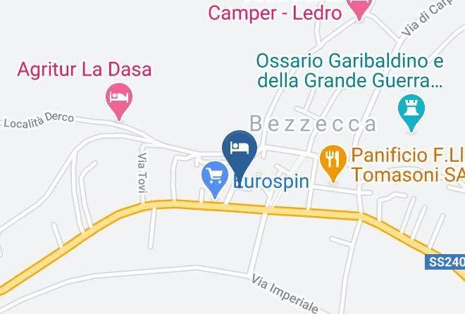 Trento - Albergo Ristorante Maggiorina Maps