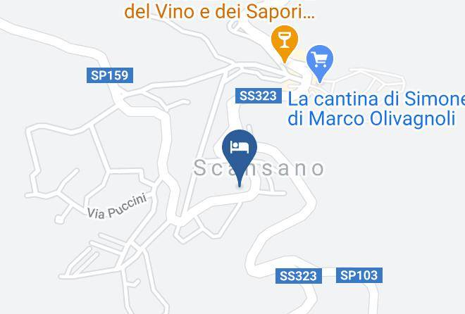 Grosseto - Albergo Magini Maps