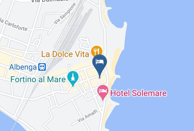 Savona - Albergo Magnolia Maps