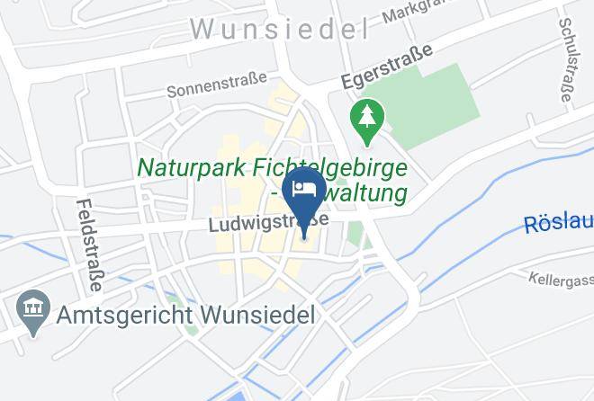 Wunsiedel - Albergo Mamma Rosa Maps