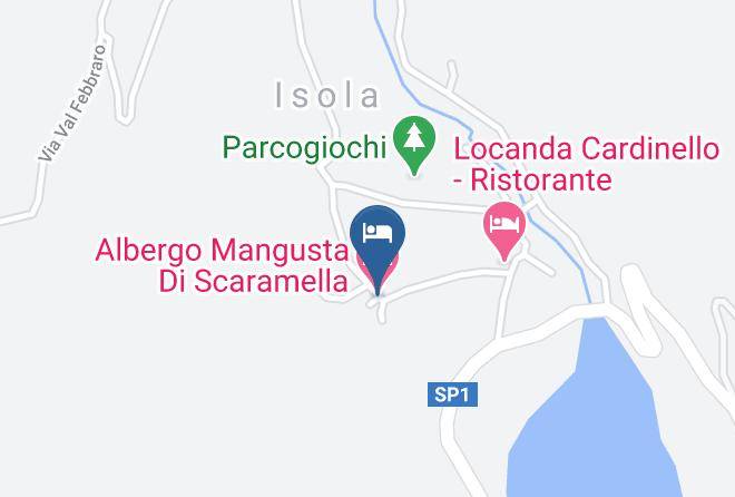 Sondrio - Albergo Mangusta Di Scaramella Snc Maps