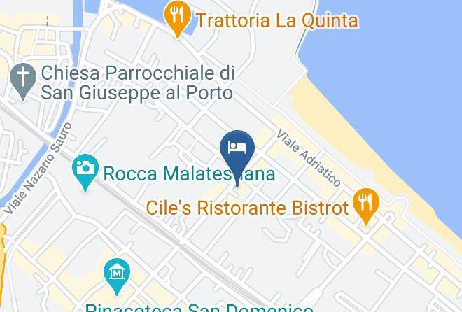 Pesaro And Urbino - Albergo Mare Di Pascucci Paolo & C Sas Maps