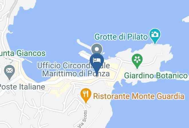 Latina - Albergo Mari Maps