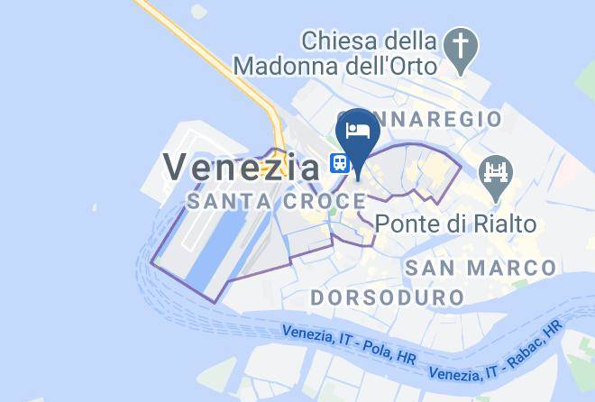 Venice - Albergo Marin Maps