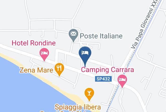 La Spezia - Albergo Marinella Maps