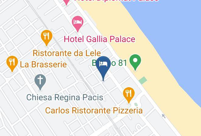Rimini - Albergo Mario's Maps
