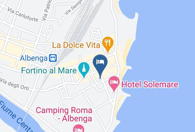 Savona - Albergo Marisa Snc Dei Fratelli Ancona Maps