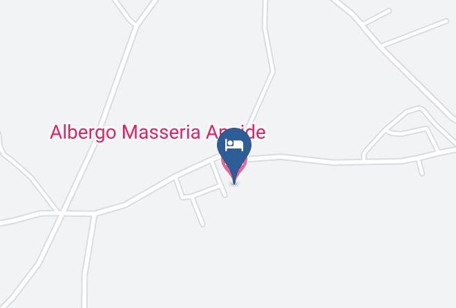 Lecce - Albergo Masseria Appide Maps