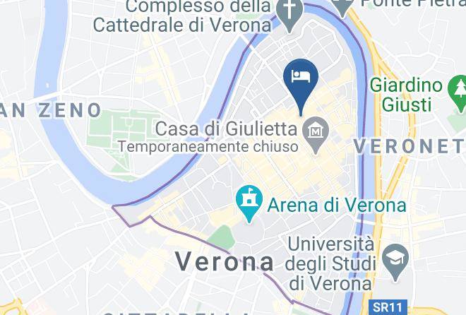 Verona - Albergo Mazzanti Maps