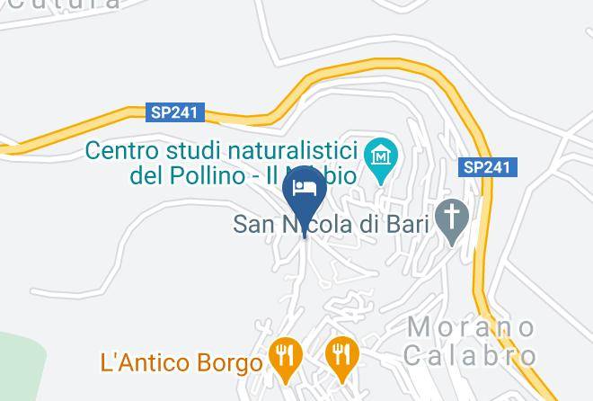 Cosenza - Albergo Meruo 4 Stelle Maps