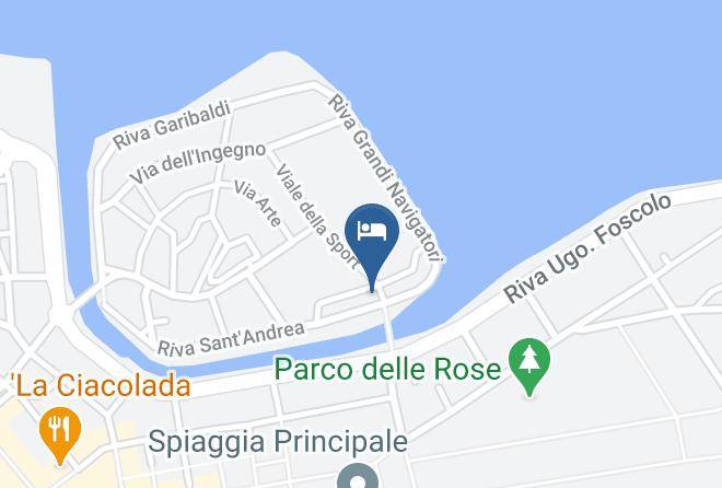 Gorizia - Albergo Meuble' Al Ponte Maps