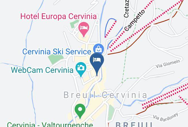 Aosta - Albergo Meuble Joli Maps