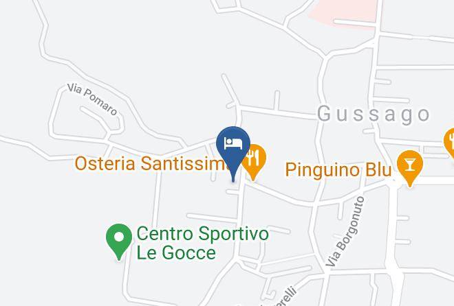 Brescia - Albergo Meuble Pomaro Maps