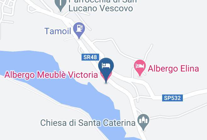 Belluno - Albergo Meuble Victoria Maps