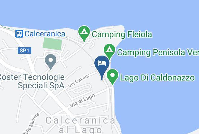 Trento - Albergo Micamada Maps